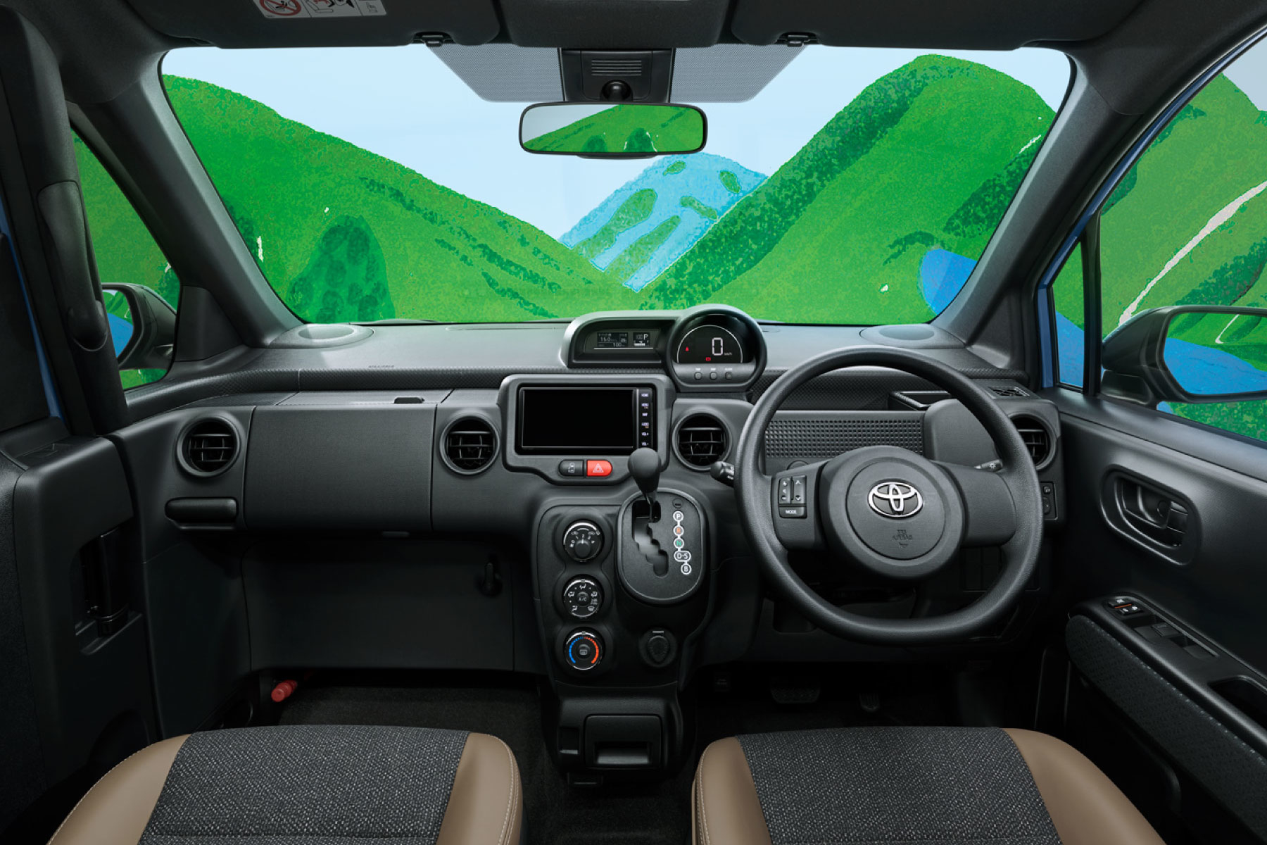 トヨタ ポルテ スペイド シフトレバーベゼル 茶/メッキ 【公式通販】