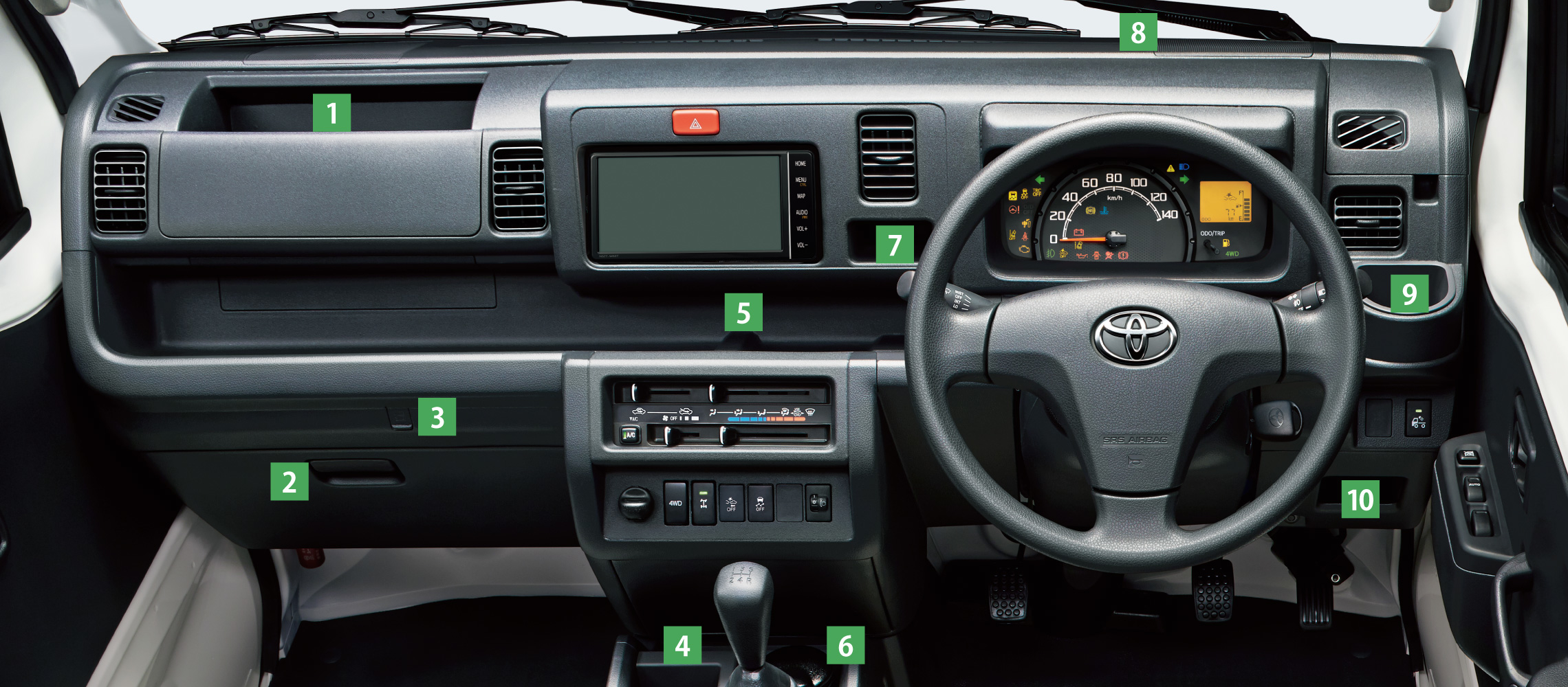 ピクシス トラック 室内 ネッツトヨタ福島