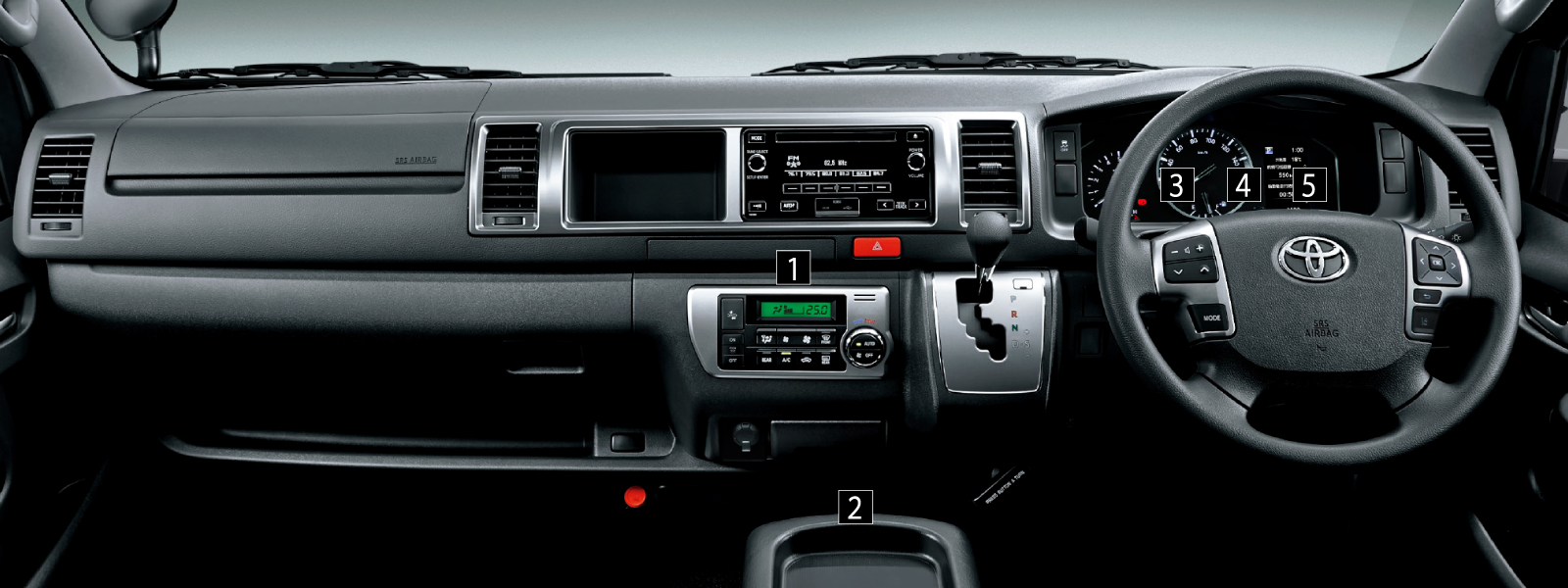 ハイエース ワゴン | 室内 | ネッツトヨタ福島