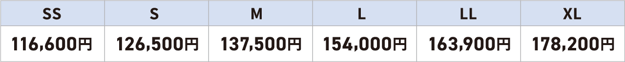 料金表